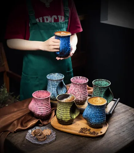 Miniatura 7 de Taza Calentadora de Manos de Cerámica de 18 oz, Taza de Café Calentadora de Manos Novedosa, Taza de Té, Mantén Tus Manos Calientes, Calentador