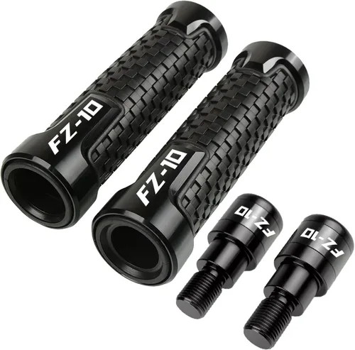 Para Yamaha MT-10 FZ-10 MT10 FZ10 2016 7/8 "0.866 in Manillar Agarraderas Motocicleta CNC Manija Bar Extremos Tapa Tapones de Peso Slider (Color : 1)