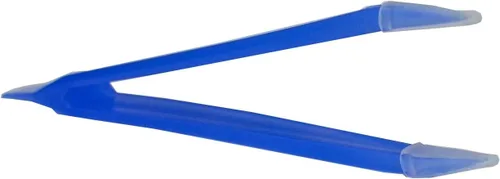 Pinzas para quitar y insertar lentes de contacto suaves - Color verde para quitar e insertar lentes de contacto Verde con puntas de silicona suave -