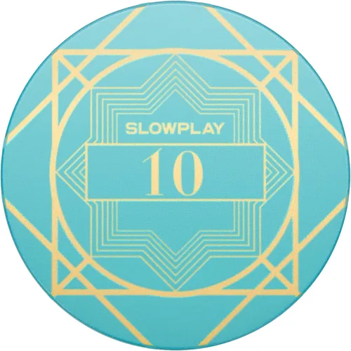 SLOWPLAY Nash - Fichas de póquer de cerámica a granel, fichas de póquer de cerámica de grado casino de 0.35 oz para Texas Hold'em, fichas 50