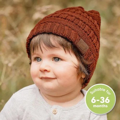 Miniatura 20 de KeaBabies 3-Pack Baby Beanies for Boys, Girls - Stretchy Knit Baby Hats, Cute Newborn