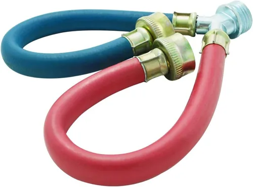 Miniatura 7 de TT FLEX Conector de manguera mezcladora en Y para lavadora de goma, accesorios de 3/4", longitud de 1 pie (12")