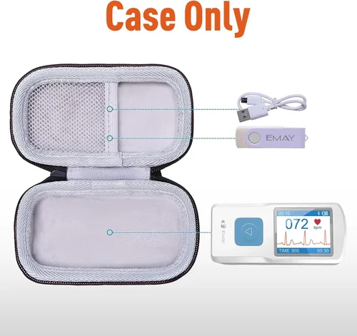 Miniatura 3 de Funda LTGEM para monitor EMAY/CONTEC EKG Diseño 1