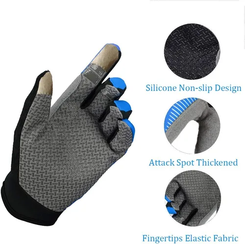 Miniatura 2 de Ultimate Flying Disc Guantes Ultimate Grip y Disc Guantes Transpirables Antideslizante Deportivo Ciclismo Guantes de Golf, Mejorar Lanzamientos