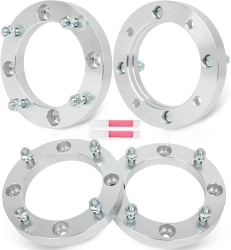 Miniatura 9 de Espaciadores de rueda de 1 pulgada 4x156, centrados en 4 lengüetas, 3/8 pulgadas, 5.157 in, compatibles con Sportsman 850 EFI XP con EPS 2009-2011