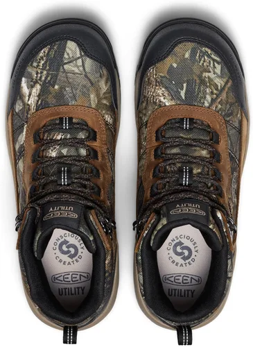 Miniatura 5 de KEEN Utility Botas de trabajo impermeables de 90 grados con punta compuesta para hombre Skokie Hiker Style Mid Height