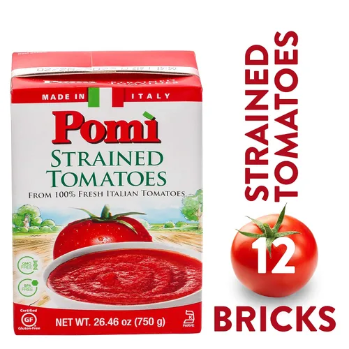 Miniatura 5 de Pomi Tomatoes colado italiano, 26 onzas