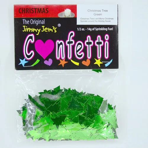 Miniatura 2 de Confeti Árbol de Navidad Verde - Paquete al por menor #8878 QS0