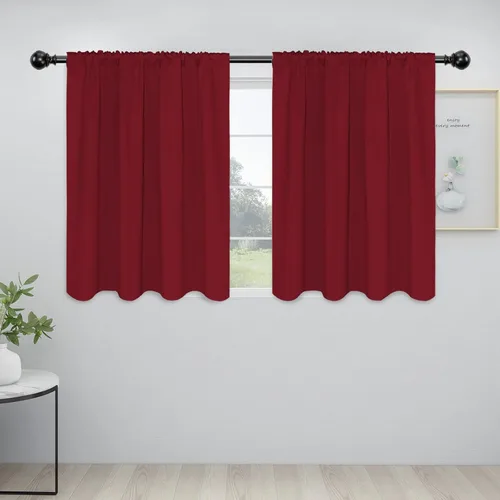 Miniatura 144 de Easy-Going - Cortinas opacas con bolsillo para varilla para el dormitorio, cortinas para ventanas que oscurecen la habitación o la sala de estar