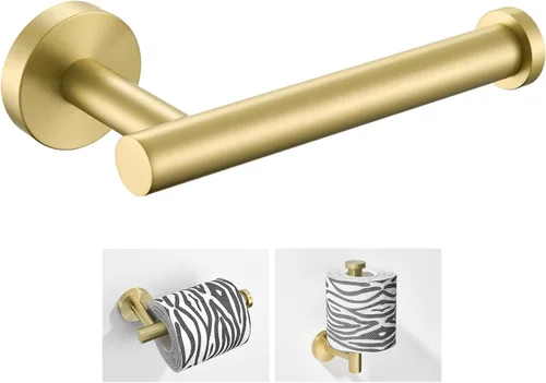 Miniatura 14 de Angle Simple SUS304 - Portarrollos de papel higiénico de acero inoxidable para baño, cromo pulido, soporte de pared