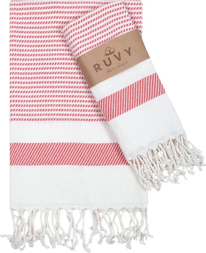 Miniatura 22 de Ruvy Home Basics - Juego de 2 toallas de mano turcas para baño, 18 x 40 pulgadas, algodón, toallas de mano decorativas para cocina, cocina, té, Negro