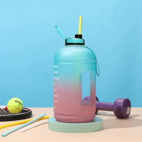 Miniatura 2 de Paquete de 12 popotes extralargos de 36.8 cm de silicona reutilizables para jarras Stanley de 40 oz, 1 galón, 128, 75, 64 OZ, botella grande de agua