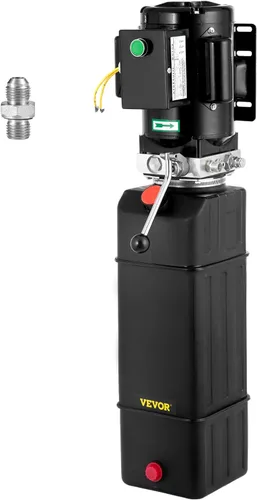 Miniatura 17 de VEVOR Unidad de Potencia Hidráulica de 8 Quart, Bomba de Remolque de Descarga de Doble Efecto, Tasa de Flujo de 0.91 GPM, Presión Máxima de Alivio