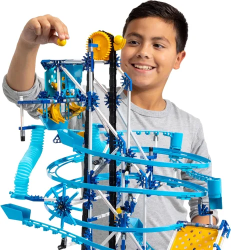 Miniatura 6 de K'NEX - Pista de Canicas con Motor, 504 Piezas, Construcción STEM, Set de Construcción para Niños, Edades 8+