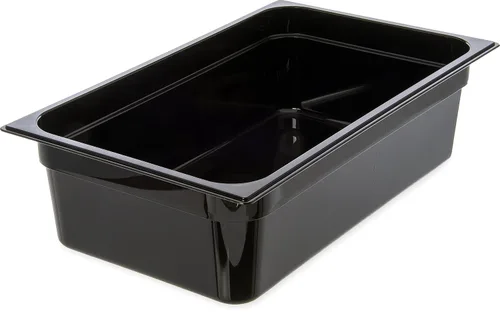 Miniatura 11 de Carlisle FoodService Products Bandeja de alimentos de alta temperatura, contenedor de almacenamiento de alimentos de tamaño 1/3 para servir