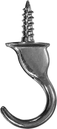 Miniatura 6 de YOKIVE 6 ganchos para colgar en el techo, gancho atornillado montado en la pared, plantas colgantes ideales para oficina, hogar, uso diario