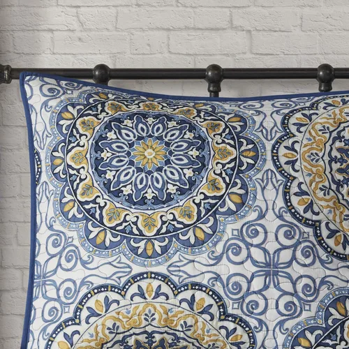 Miniatura 12 de Madison Park - Edredón moderno con diseño clásico para todas las temporadas, juego de cama transpirable y ligero, fundas a juego de almohada