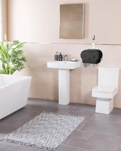 Miniatura 8 de 5 llaves dispensadoras de toallas de papel, llaves dispensadoras universales de papel higiénico, llave de plástico duro para dispensador de papel