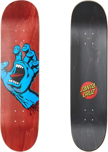 SANTA CRUZ Tabla de skate de 8.8'' x 31.95'' - Mano gritando Blanco