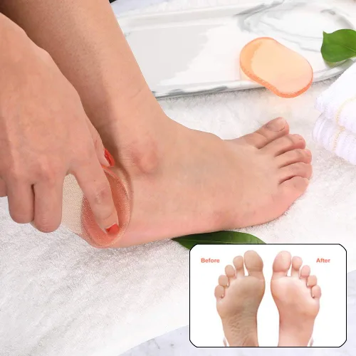 Miniatura 4 de BEZOX Lima de Pies de Cristal Removedor de Callos, Raspador de Pies de Pedicura para Callos, Pieles Gruesas y Duras, Raspador de Pies Portátil