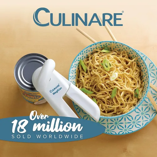 Miniatura 7 de Culinare Abrelatas C10026 MagiCan, morado, plástico/acero inoxidable, abrelatas manual, mango cómodo para mayor seguridad y facilidad, variante