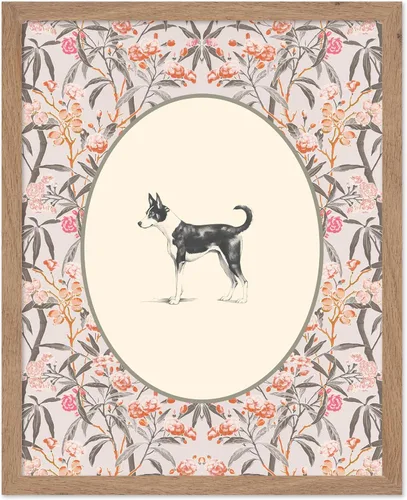 Miniatura 44 de Poster Master Póster Vintage de Cocker Spaniel Inglés - Impronta Retro de Perro - Arte Floral - Arte de Cachorros - Arte para Amantes de Animales