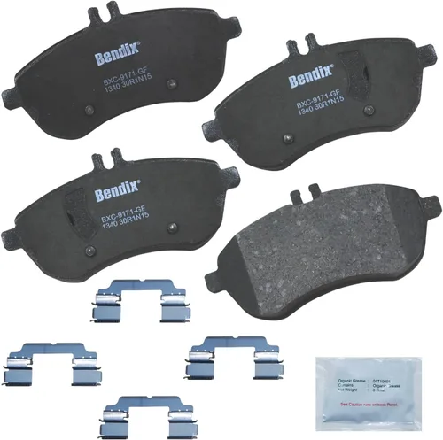 Miniatura 338 de Pastillas de freno delanteras cerámicas Bendix Priority1 CFC2302 para Hyundai Elantra 2021, Sonata 2022-2020, Kia K5 2023-2021