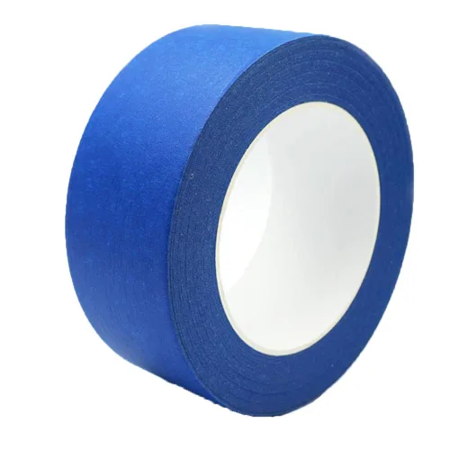 Miniatura 11 de Paquete de 2 Cintas Naranjas para Pintores de 1 pulgada de Ancho, Cinta de Enmascarar de 1 pulgada X 55 Yardas X 2 Rollos, Cinta de Papel Naranja
