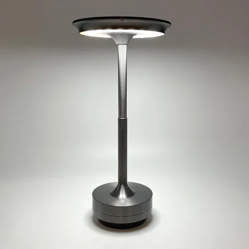 Miniatura 4 de Paquete de 2 lámparas de mesa inalámbricas recargables, lámpara portátil que funciona con pilas, luz de mesa LED de atenuación continua con función