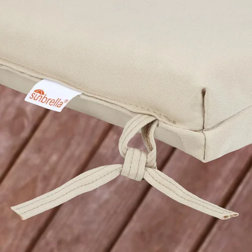 Miniatura 4 de Sorra Home Trupedic x Sunbrella - Juego de 2 cojines para silla de interior y exterior, perfectos para oficina, comedor, cocina, patio, porche