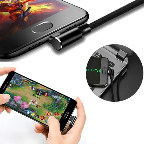 Miniatura 5 de Cable USB de ángulo de 10 pies compatible con Amazon Kindle Fire HDX 8.9 (versión 2013), 7 (versión 2013), HD 7 (versión 2013), HD 8.9