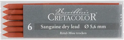 Miniatura 13 de Cretacolor Plomo de carbón, plomo de carbón, caja mediana de 6