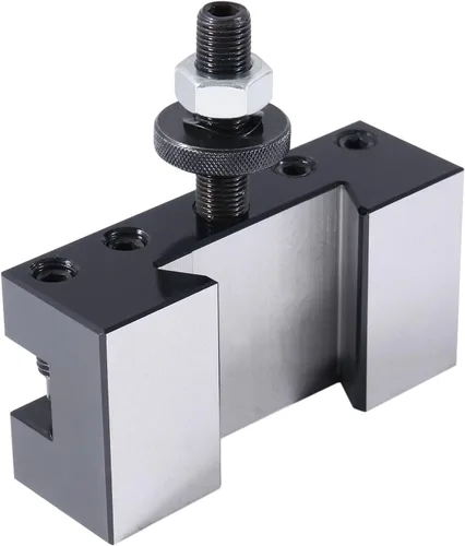 Miniatura 5 de Accusize Industrial Tools - Soporte CXA para torneado y rectificado, para herramientas de torneado de 1 pulgada, portaherramienta de cambio rápido