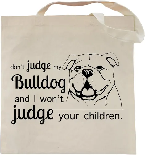 Miniatura 31 de Pet Studio Art Bolso tote Don't Judge My Dog Basset Hound
