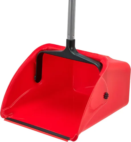 Miniatura 4 de Amazon Basics Recogedor Jumbo Lobby para uso en interiores y exteriores, paquete de 6, color rojo