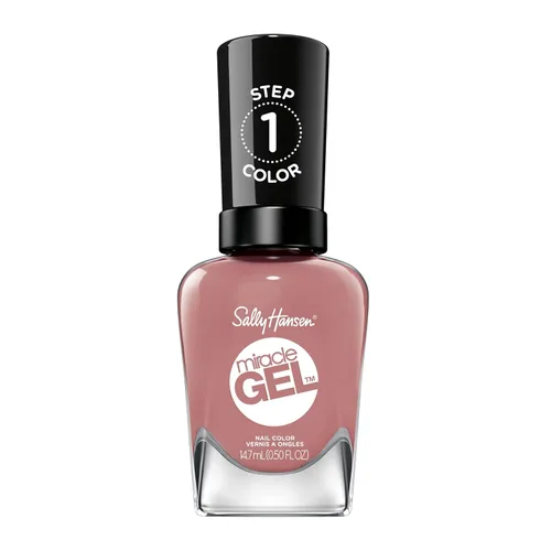 Miniatura 47 de Sally Hansen Miracle Gel Supercharged Pinks Esmalte de uñas Fórmula similar a gel de calidad de salón, sistema de dos pasos, no necesita luz UV
