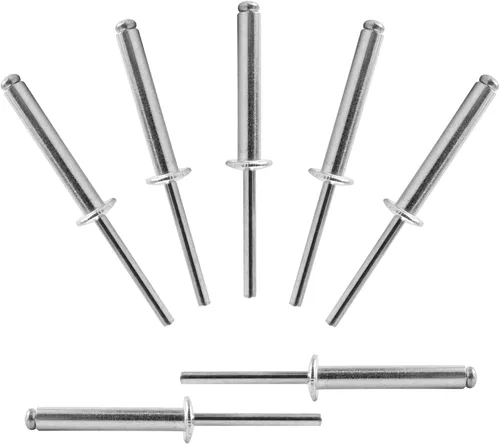 Miniatura 27 de ALLCLEAN 50 piezas de remaches ciegos profesionales de acero inoxidable de 1/4" x 1/2", remaches POP de 6,4 x 12 mm, agarre y mandril de acero