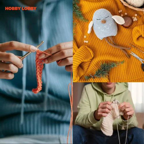 Miniatura 6 de Hilo Yarn Bee súper voluminoso para crochet y tejer – Rollo suave – 92,4 metros de hilo 100% poliéster para crochet, mantas, sombreros y más