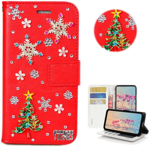 Miniatura 29 de Bling Wallet - Funda para teléfono compatible con Samsung Galaxy Z Fold 3 5G, elegante, hecha a mano, 3D, hecha a mano, ballet, pintalabios, tacón