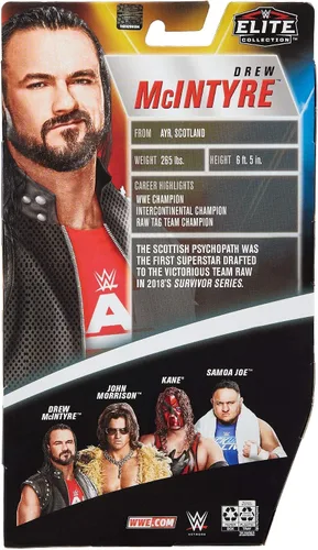 Miniatura 6 de WWE Elite Drew McIntyre Survivor Series Collection - Figura de acción de lucha libre