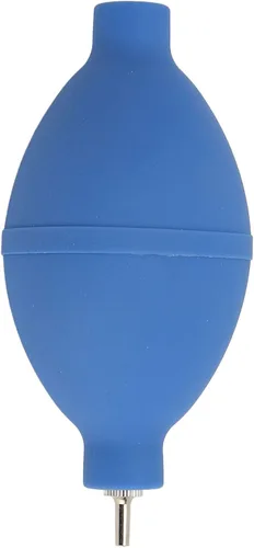 ZJchao Mini bomba de bola para apretar, reloj de plumero de aire, bola sopladora de polvo, bola de goma, flexible y fuerte de aire portátil, bola