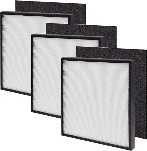 Miniatura 5 de Nispira FLT5900 Filtro J True HEPA + Juego de filtros de carbono de repuesto compatible con GermGuardian FLT5900 Filter J Purificador de aire