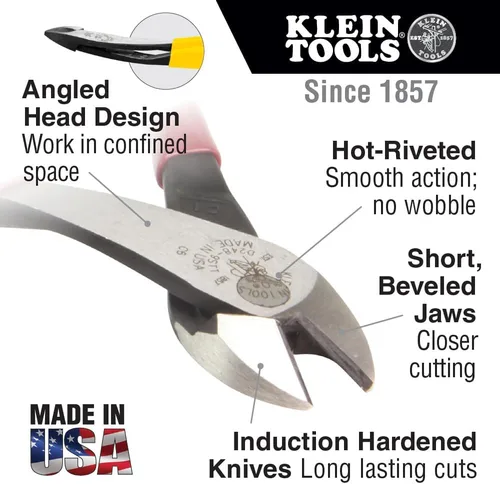 Miniatura 5 de Klein Tools 92906 Juego de herramientas, kit de herramientas básicas tiene herramientas manuales Klein para aprendiz o hogar: alicates