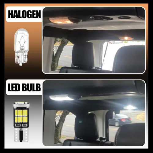 Miniatura 2 de Kit de luces LED interiores blancas para Chevy Corvette C5 1997 1998 1999 2000 2001 2002 2003 2004 LED Map Vanity Mirror Guantera, cajuela, luces