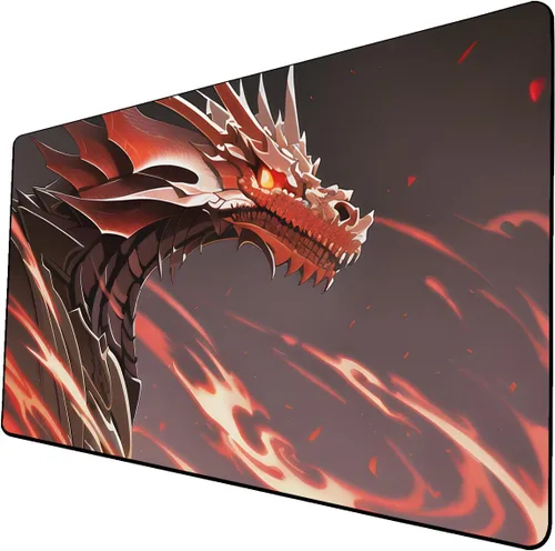 Miniatura 9 de Tapete de juego de cartas coleccionables AI Painting – Tapete de juego MTG con zonas, 24 x 14 pulgadas, tapete de juego MTG de alta calidad – El
