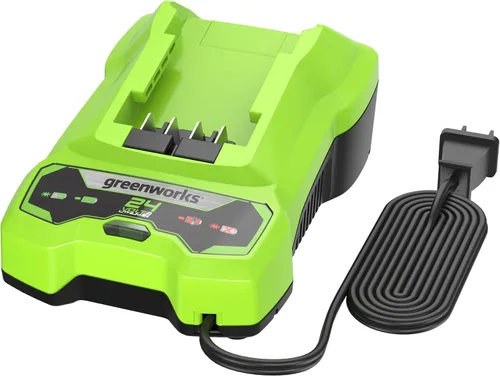 Cargador de batería Greenworks de 24 V (cargador genuino Greenworks)