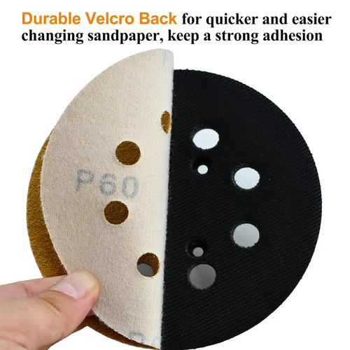 Miniatura 4 de Discos de lijado de 5 pulgadas con velcro