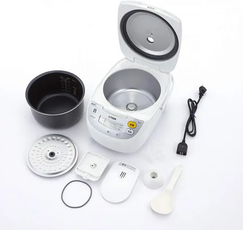 Miniatura 11 de Tiger arrocera microordenador (1 bushel cook) Blanco TIGER JBH-G181-W