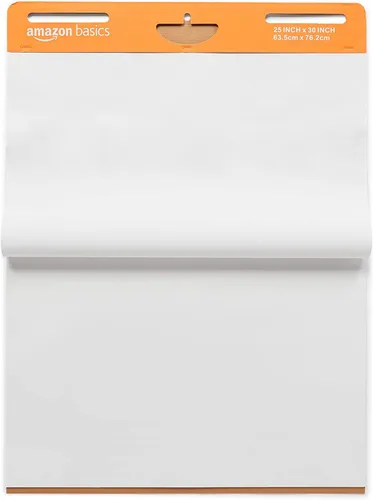 Miniatura 5 de Amazon Basics Almohadillas adhesivas de caballete para presentaciones, 25 x 30 pulgadas, color blanco, 2