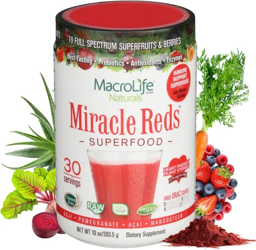 Miracle Reds - Superalimento, 4110004, Rojo, 1, 1
